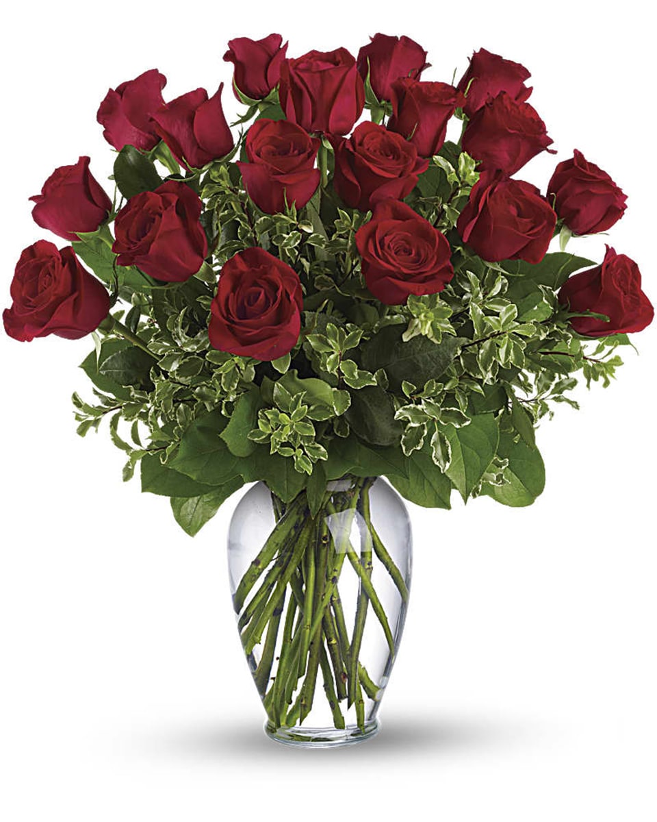 Always on My Mind Always on My Mind - Deluxe Always on My Mind - A dozen gorgeous red roses are the perfect romantic gift to send to the one who's always on your mind and in your heart.  Approximately 20 inches wide by 24 inches tall.