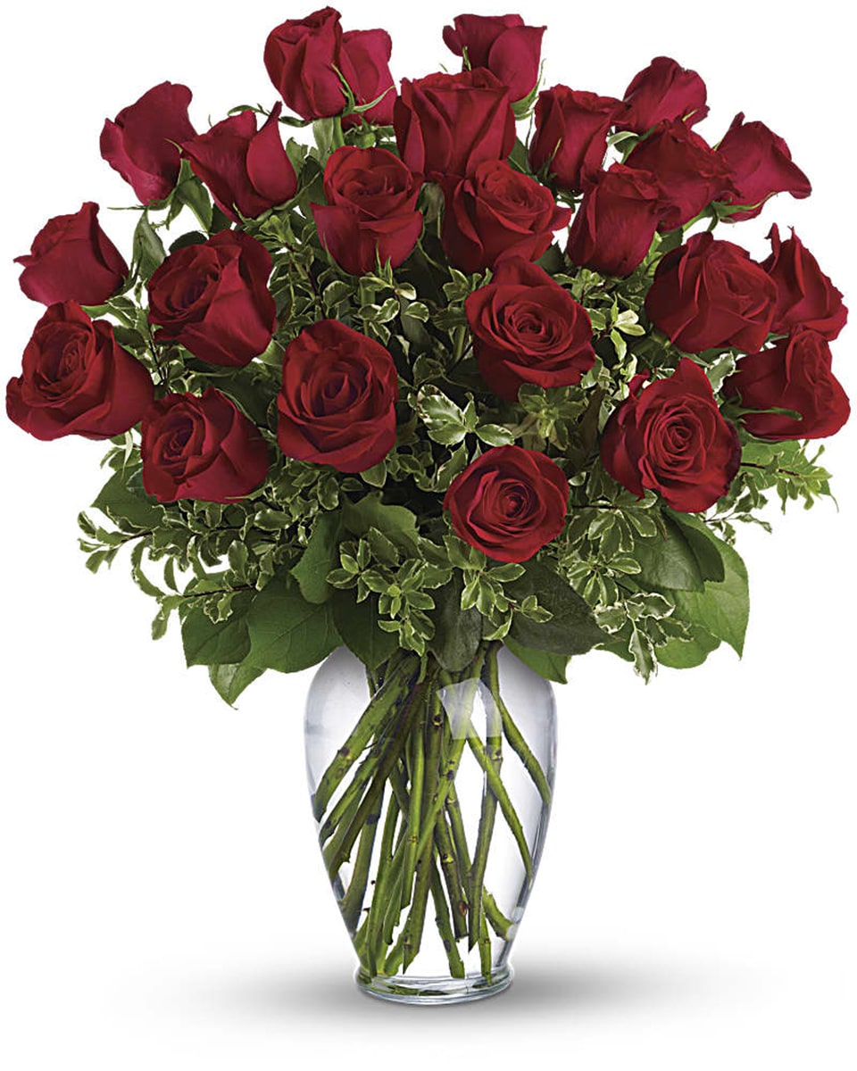 Always on My Mind Always on My Mind - Premium Always on My Mind - A dozen gorgeous red roses are the perfect romantic gift to send to the one who's always on your mind and in your heart.  Approximately 20 inches wide by 24 inches tall.
