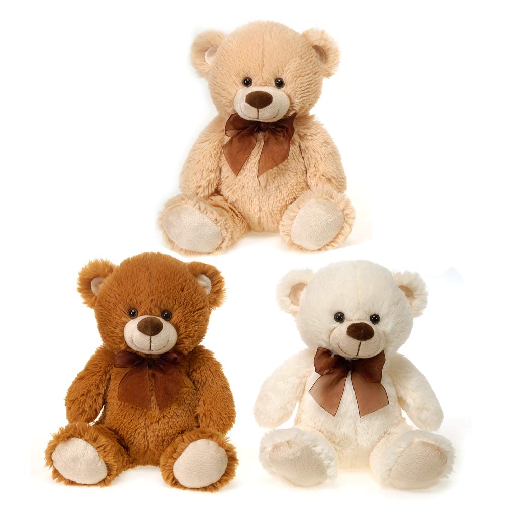 Happy Teddy Brown-left A 9.5 inch Smiling Teddy Bear. Soft and Hugable. Available in 3 Colors.
DELIVERY: Every order is hand-delivered direct to the recipient. These items will be delivered by us locally, or a qualified retail local florist.