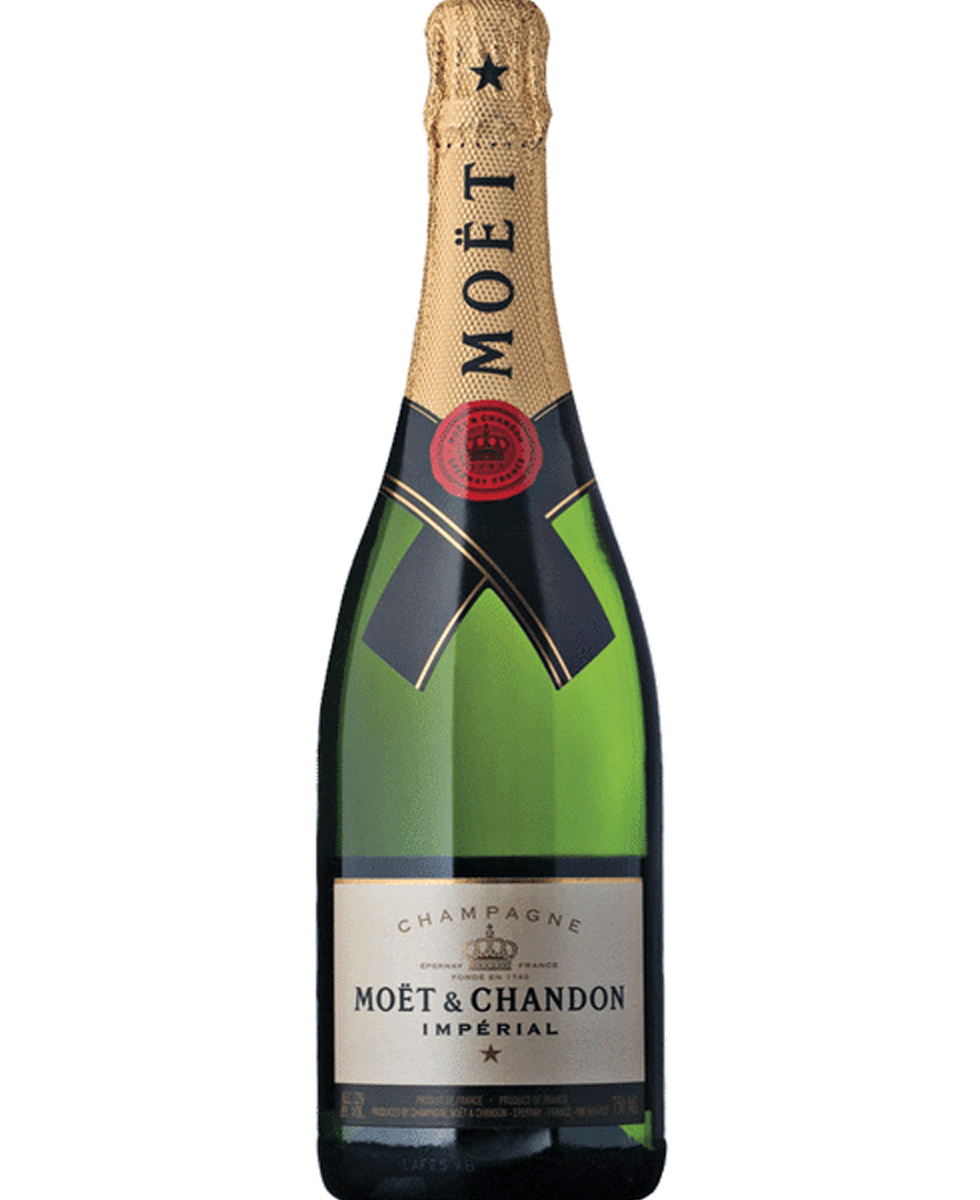Moet & Chandon Champagne Imperial Brut Created from more than 100 different wines, of which 20% to 30% are reserve wines specially selected to enhance its maturity, complexity and constancy, the assemblage reflects the diversity and complementarity of the three grapes varietals :The body of Pinot Noir, The suppleness of Pinot Meunier, The finesse of Chardonnay.
DELIVERY: Every order is hand-delivered direct to the recipient. This item is only deliverable to local areas serviced by the Allen’s Flower Market chain and its affiliates.

