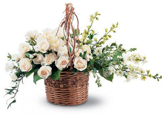 Funeral Flowers White