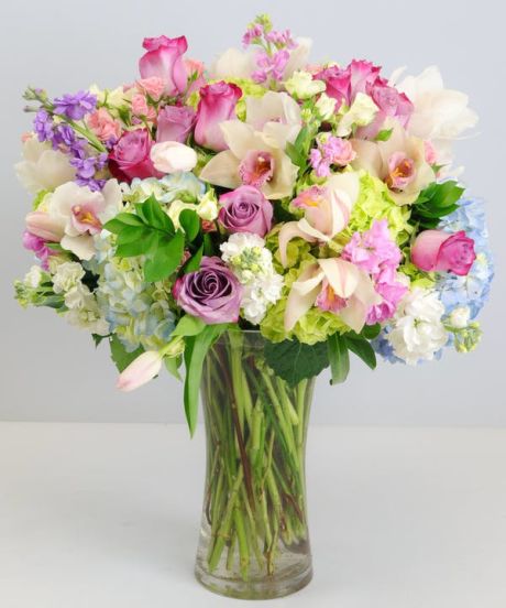 Garden Beauty- premium floral varieties, including Hydrangea, Roses, Spray Roses, Orchids, Lavender and more! * Flowers & colors may vary slightly.-spring flowers